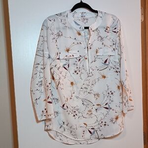 Floral Print Blouse